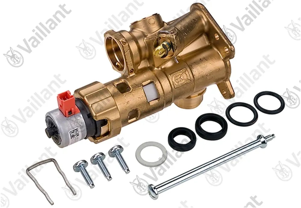 Vaillant Vorrangumschaltventil, Messing VC 104/4-7 u.w. Vaillant-Nr. 0020132683, 0020132683