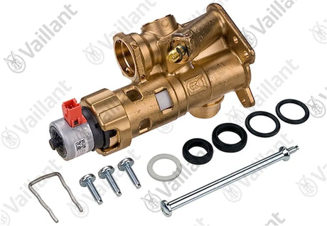 Vaillant Vorrangumschaltventil, Messing VC 104/4-7 u.w. Vaillant-Nr. 0020132683, 0020132683