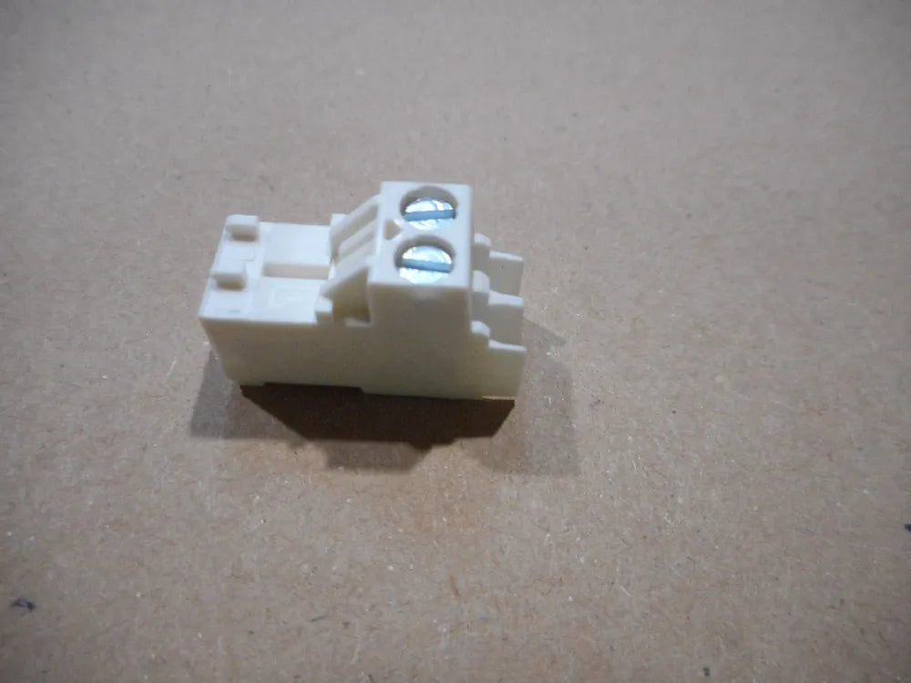 Remeha Stecker 2-polig weiß T-out 7843636, 7843636