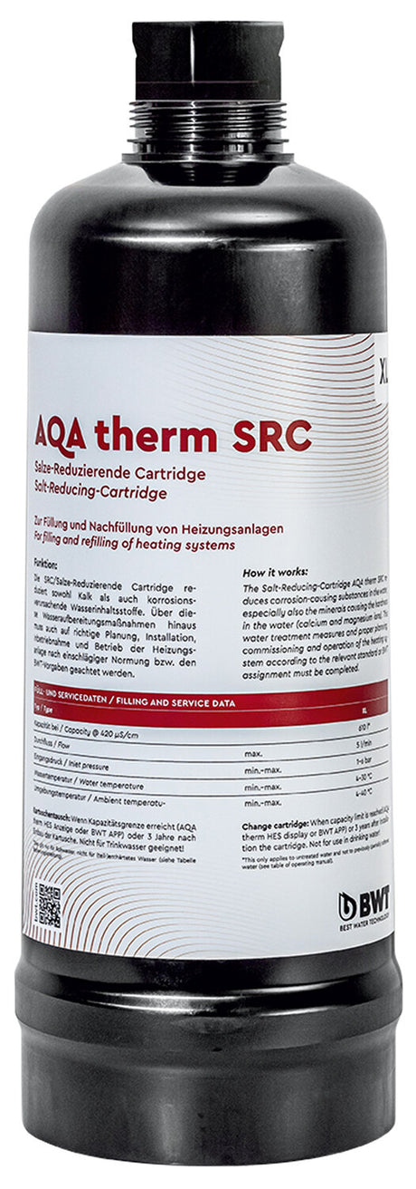 BWT AQA therm SRC XL, Kartusche - salzreduz., Kapa. ca.610 l bei 420myS/cm, 125639422