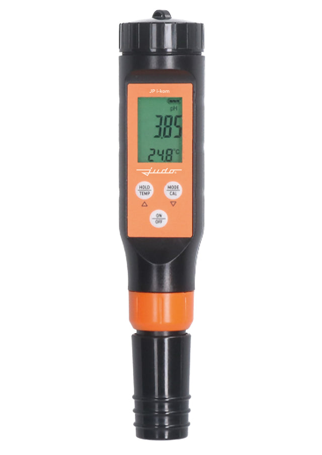 JUDO JP i-kom - Digitales Kombi-Messgerät mit Bluetooth. Misst pH-Wert, TDS, Leitfähigkeit & Temperatur. Ideal zum Messen und Dokumentieren., 8690090