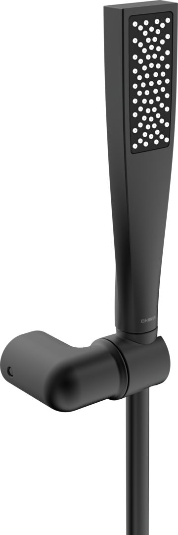HANSA HA Handbrausegarnitur HANSAAURELIA 4717 - 1-strahlig Matt-Schwarz, 4717013033