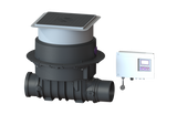 KESSEL-Rückstaupumpanlage Pumpfix M - Underfloor, DN 150, schwarz, 24150S