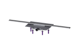 KESSEL-Duschrinne Linearis Infinity 60 - L: 1000 mm, DN 40, Edst. geb., Megastop, 45300.10