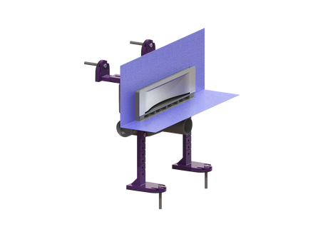 KESSEL-Wandablauf Scada - mAbd Wave, V2A, bef. Dichtmanschette, 48000.03M