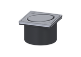 KESSEL-Aufsatzstück - Designrost Oval, V2A, Lock & Lift, L 15, 48202