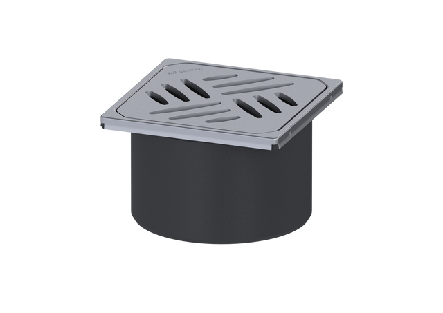 KESSEL-Aufsatzstück - Designrost Kessel, V2A, L 15, 48225
