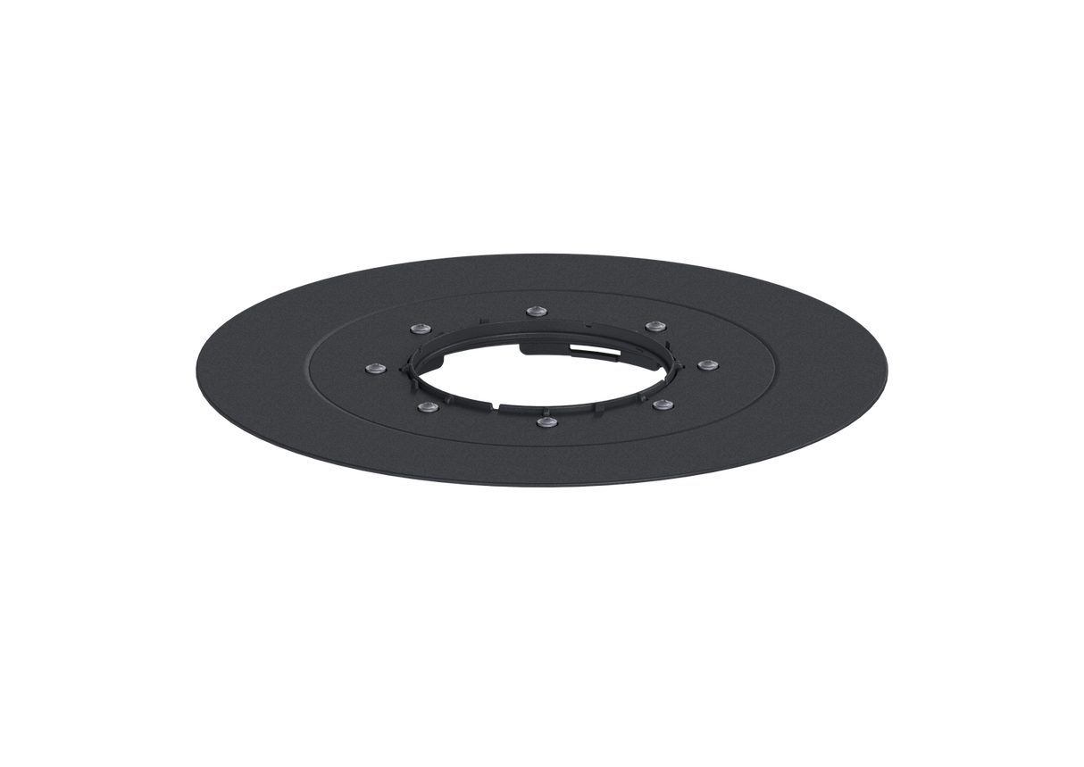 KESSEL-Klebeflansch - mit Gegenflansch, ABS, System 125, 48410