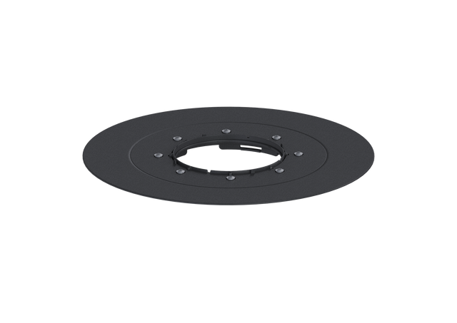 KESSEL-Klebeflansch - mit Gegenflansch, ABS, System 125, 48410
