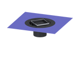 KESSEL-Aufsatzstück Variofix - befliesbar, V2A, K 3, 48906
