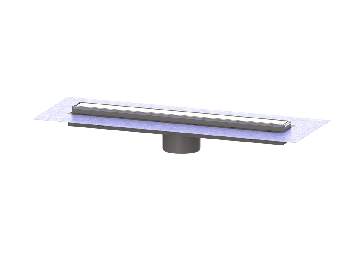 KESSEL-Aufsatzstück Linearis Comfort - L: 750 mm, System 125, WaD, K 3, 48928M