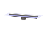 KESSEL-Aufsatzstück Linearis Comfort - L: 750 mm, System 125, WaD, K 3, 48928M
