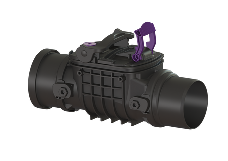 KESSEL-Rückstauverschluss Staufix - DN 100, freiliegend, Typ 2, 730100