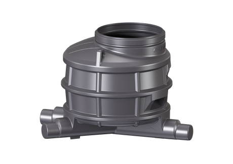 KESSEL-Standardschacht GT LW1000 - H: 1070, DN150/200, 3 Zuläufe, 881000
