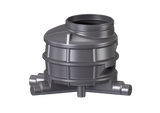 KESSEL-Standardschacht GT LW1000 - H: 1070,DN150/200,1 Zulauf,re.,45 Grad, 881020