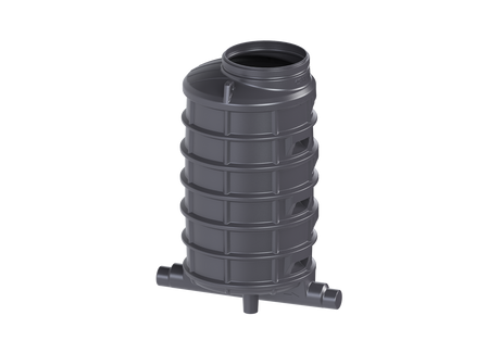 KESSEL-Standardschacht GT LW1000 - H: 2070,DN150/200,1 Zulauf,li.,45 Grad, 882030