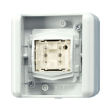 JUNG Tasterankopplung KNX AP 1pkt WG 800 8471.01 LED W Schraubbef