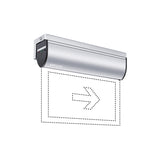 ESYLUX LED-Sicherheitsleuchte 3W Wandanb SLC/SLD SLC EL LED 3h 25m IR SC/C WM 25m