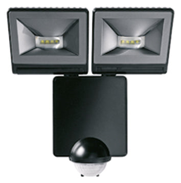 THEBEN LED-Anbaustrahler 16W 2LEDs sw ws LUXA 102-140 LED 16W BK 6000K 860lm sw