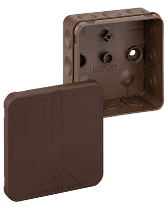 Abzweigdose IP55 2,5qmm                           85x85x37mm br Kst