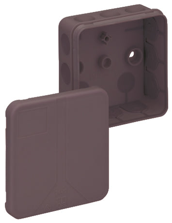 Abzweigdose IP55 2,5qmm                           85x85x37mm br Kst