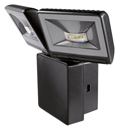 THEBEN LED-Anbaustrahler 16W 2LEDs sw sw LUXA 102 FL LED 16W BK 6000K 860lm mt