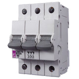 ETI Leitungsschutzschalter AC B 25A 3p ETIMAT P6 B25A 3p 6KA 400V 3TE 50Hz