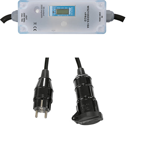 Wechselstromzähler 1ph 16                         elektr digi B 16A