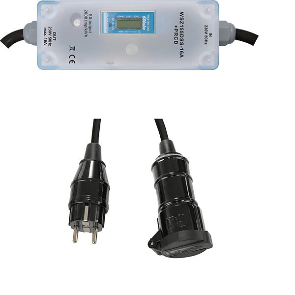 Wechselstromzähler 1ph 16                         elektr digi B 16A