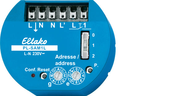 Schaltaktor C-Last                                UP 1f 10A 2000W 230-250V