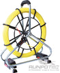 Glasfaserstab 6mm,60m                             Profi-Set m.Stahlhaspel