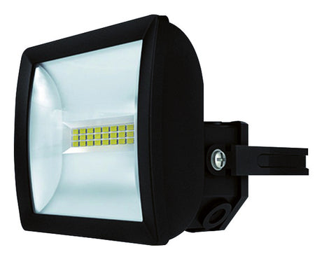 THEBEN LED-Anbaustrahler 10W Konv 1LED theLeda E10L BK sw 5600K ws 750lm sw mt