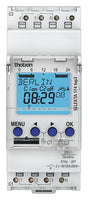 Schaltuhr digi 230-240VAC                         2kan 2TE BT REG 24h Prog