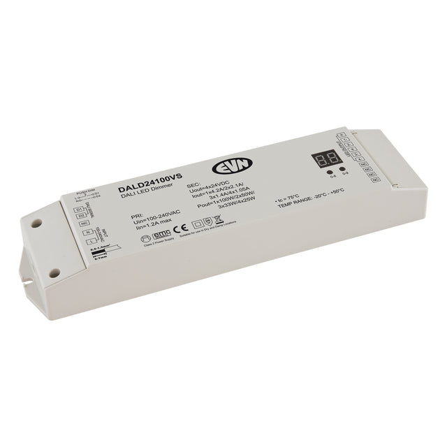 EVN LED-Trafo 0,1-100W 1050mA 24V DALI DALD24100VS IP20 Kstgeh stat
