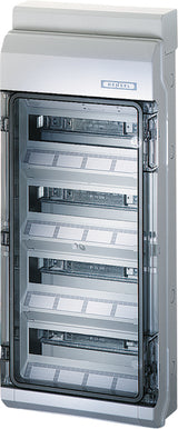 HENSEL Automatengehäuse AP 4x12TE Kst KV 9448 NT IP65 295x708x129mm ET93mm