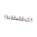 Phasenschiene 2+N 17,5mm                          192mm 10qmm 50A Gabel