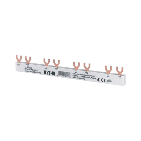 Phasenschiene 2+N 17,5mm                          192mm 10qmm 50A Gabel