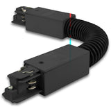 Länge Flexarm: 150mm, Flexarmfarbe: Schwarz, Einspeisemöglichkeit an beiden Adaptern