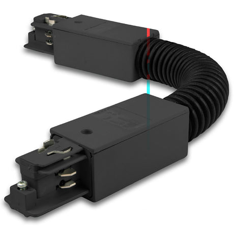 Länge Flexarm: 150mm, Flexarmfarbe: Schwarz, Einspeisemöglichkeit an beiden Adaptern