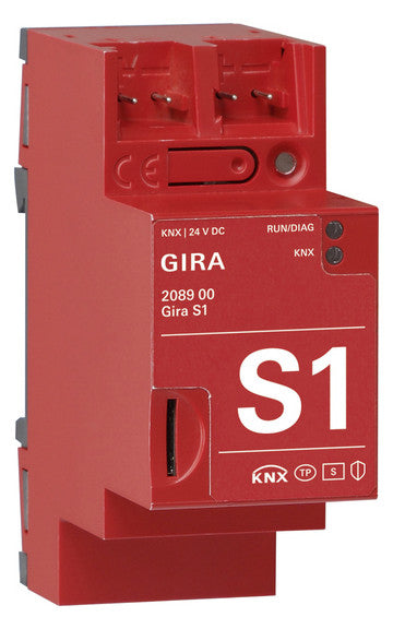 GIRA Datenschnittstelle REG 2TE KNX Eth S1 208900