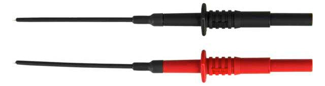GOSSEN-METRA Prüfspitze sw/rt 1A CAT.III Set-Probes