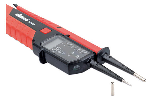 CIMCO Spannungsprüfer 2p CAT.IV 12-1500V 111429 LED/LCD Drehfeldrichtungsanzeige