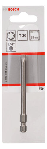 BOSCH-EW Bit TX30 L=89mm 6,4mm(1/4) 2607001658
