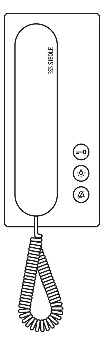 SIEDLE Haustelefon Bus AP edst Standard BTS 850-02 E/S 91x201x46mm