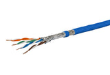 METZ CONNECT LAN-Kabel Cat7A Dca 4 bl PO 1308427B34145 SP100 Farbe Folie Gefl
