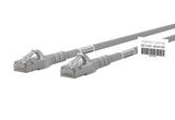 METZ CONNECT Patchkabel Cat6A 10m gr 1:1 130845A033WE S/FTP RJ45 AWG26