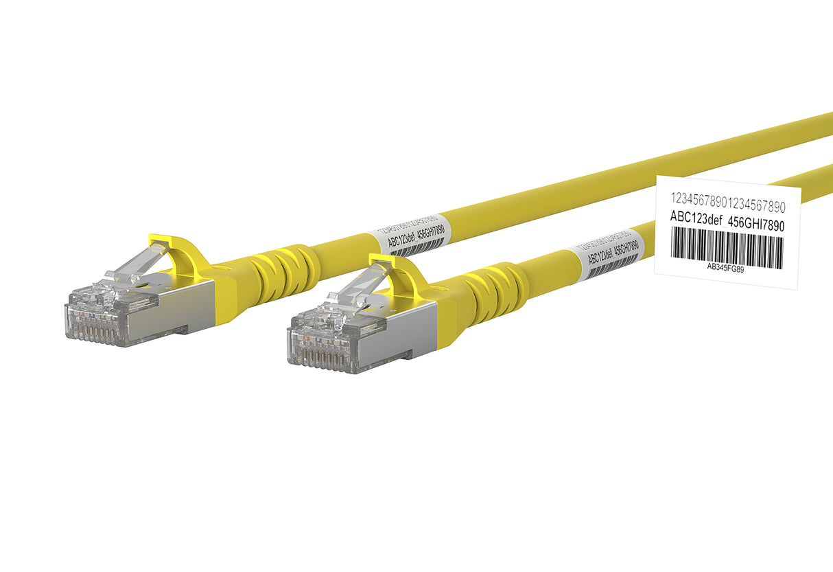 METZ CONNECT Patchkabel Cat6A 10m ge 1:1 130845A077WE S/FTP RJ45 AWG26