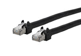 METZ CONNECT Patchkabel Cat5E 10m sw 1:1 13084FA000-E S/UTP RJ45