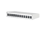 METZ CONNECT Modulträger Wandmont 130861-1202KE 12Ports RAL9010