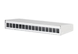 METZ CONNECT Modulträger Wandmont 130861-1602KE 16Ports RAL9010